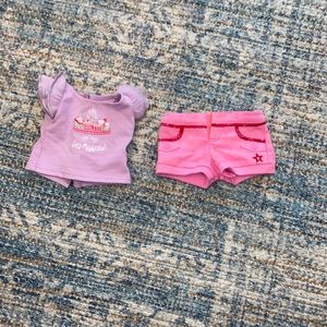 American girl doll birthday set!
